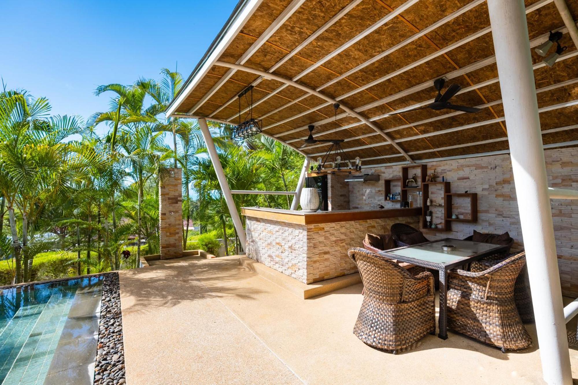 Stylish 3 Bedroom Pool Kbr1 別墅