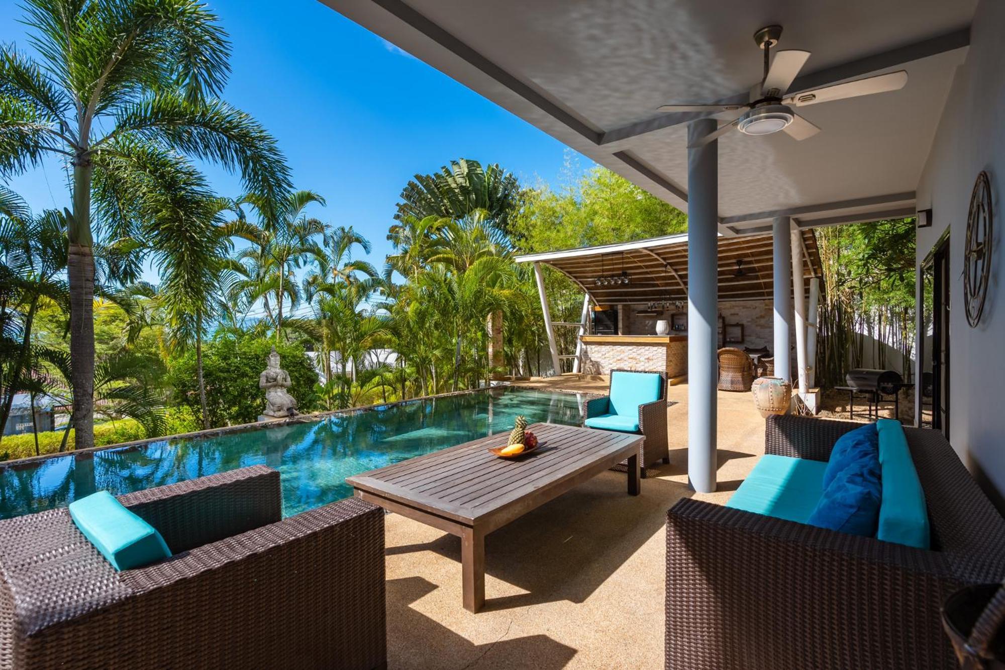 Stylish 3 Bedroom Pool Kbr1 別墅 *